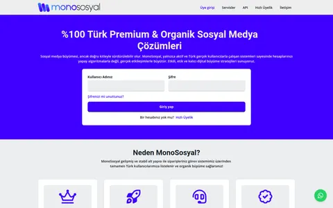 monososyal.net homepage