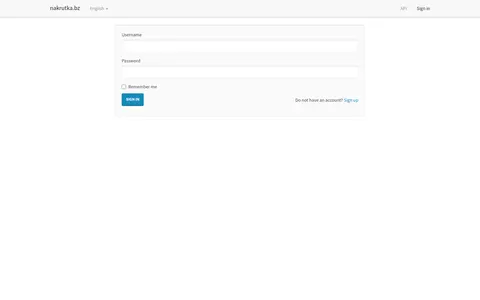 nakrutka.bz homepage