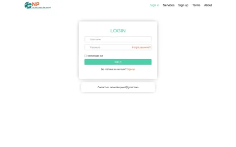 networkerpanel.com homepage