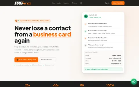 promybiz.com homepage