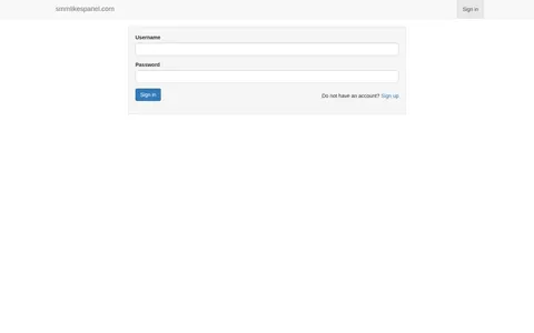 smmlikespanel.com homepage