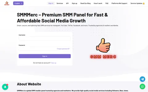 smmmerc.com homepage