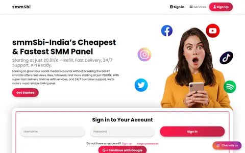 smmsbi.com homepage