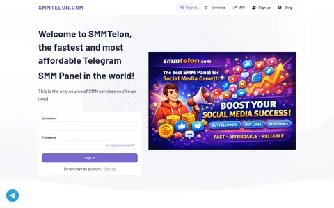 smmtelon.com homepage