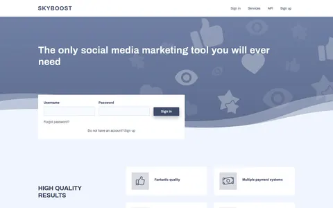 socialinstantmedia.com homepage