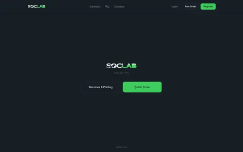 soclab.pro homepage