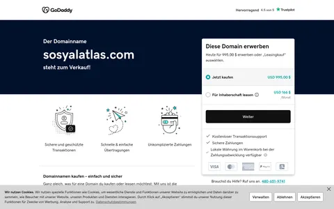 sosyalatlas.com homepage