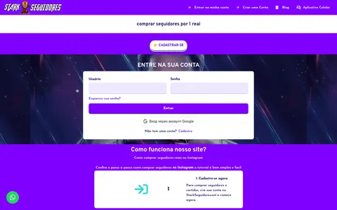 starkseguidores.net homepage