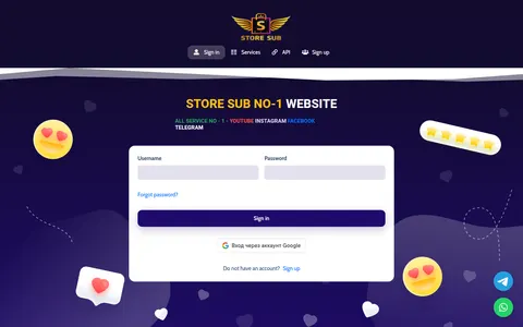 storesub.com homepage