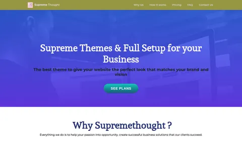 supremethought.com homepage