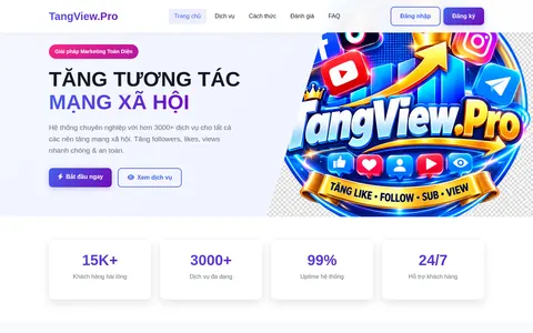 tangview.pro homepage