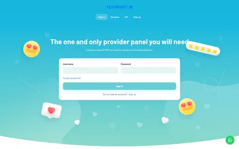 techrust.in homepage