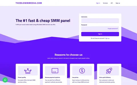 theblownmedia.com homepage