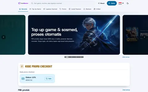 tokobuzzer.com homepage