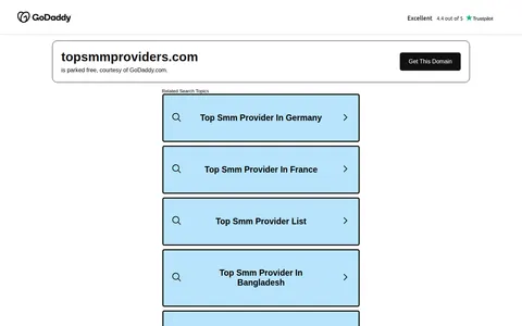 topsmmproviders.com homepage