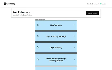 trackidn.com homepage