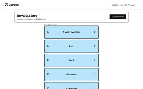 tuwaiq.store homepage