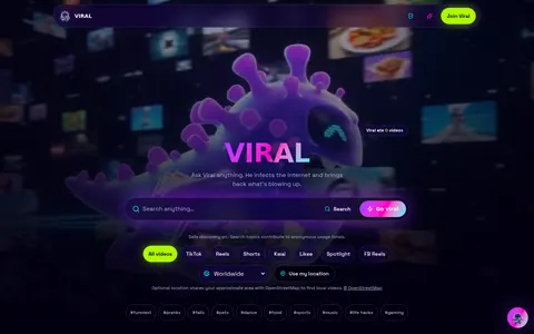 viralpro.net homepage