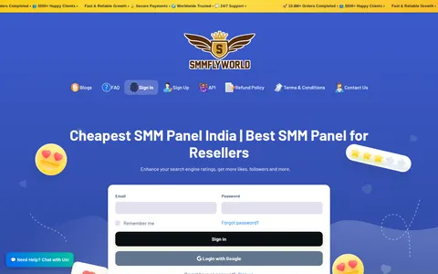 smmflyworld.com homepage