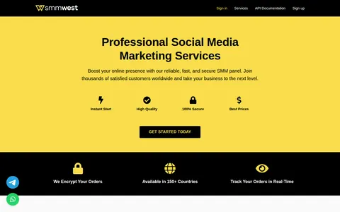 SMMWest homepage