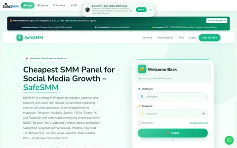 safesmm.net homepage