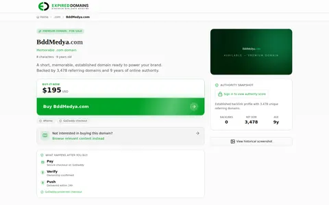 bddmedya.com homepage