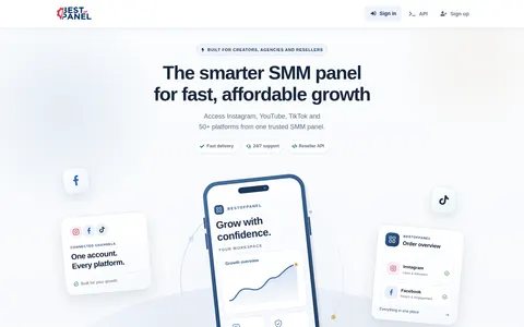 bestofpanel.com homepage