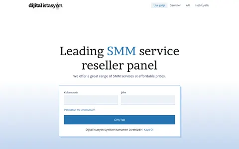 dijitalistasyon.com homepage