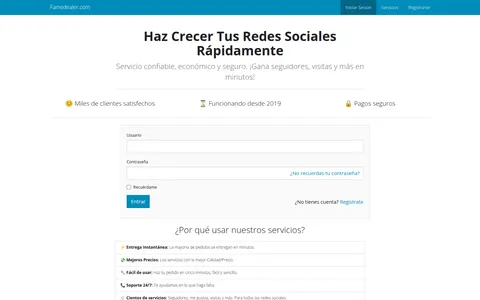 famedealer.com homepage