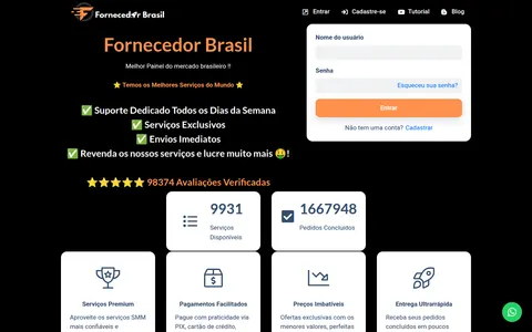 fornecedorbrasil.com homepage