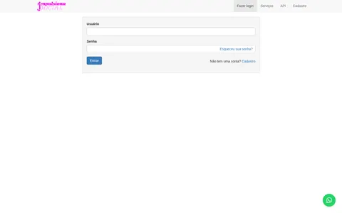 impulsionasocial.com homepage