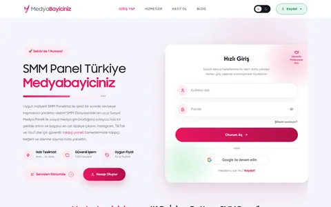 medyabayiciniz.com homepage