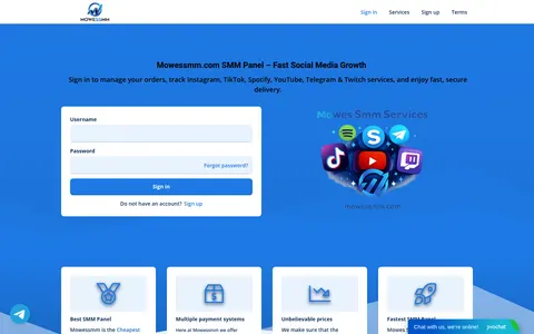 mowessmm.com homepage