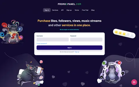 promospanel.com homepage