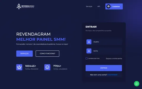 revendagram.com homepage