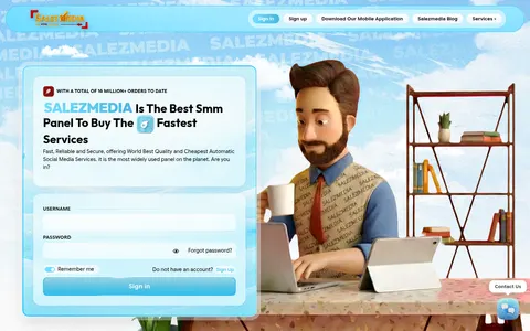 salezmedia.com homepage
