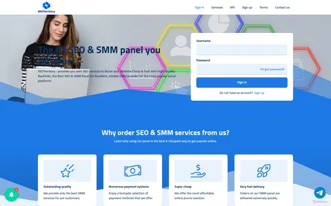 seoterritory.com homepage
