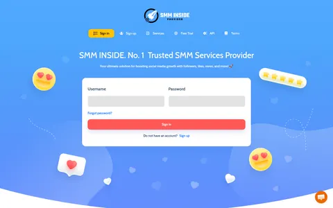 smminside.com homepage