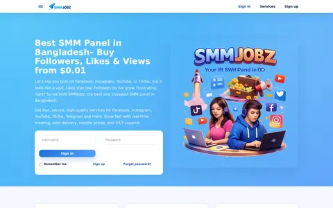 smmjobz.com homepage