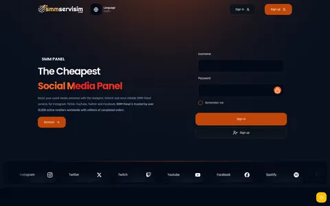 smmservisim.com homepage