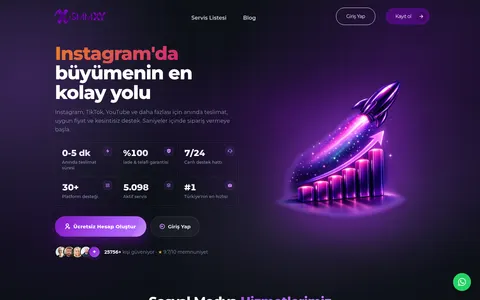 smmxy.net homepage