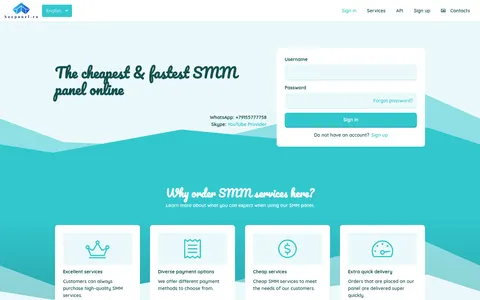 socpanel.ru homepage