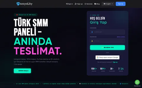 sosyolity.com homepage