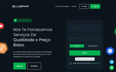 soupopular.net homepage