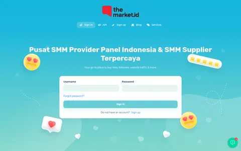 themarket.id homepage