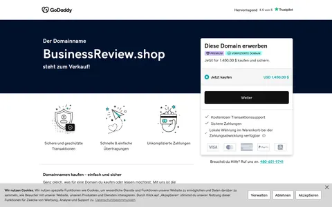businessreview.shop homepage