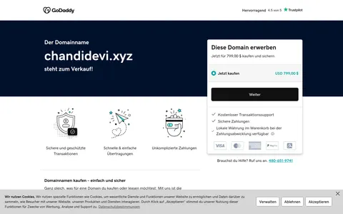 chandidevi.xyz homepage