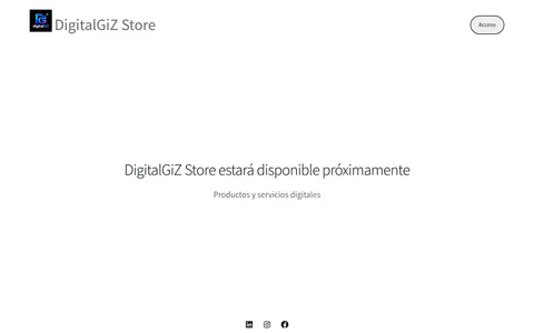 digitalgiz.com homepage