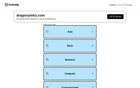 dragonyinliu.com homepage