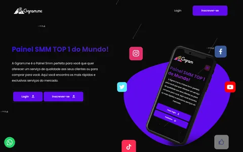 ggram.me homepage